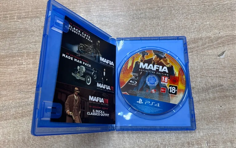 PS4. mafia definitive edition