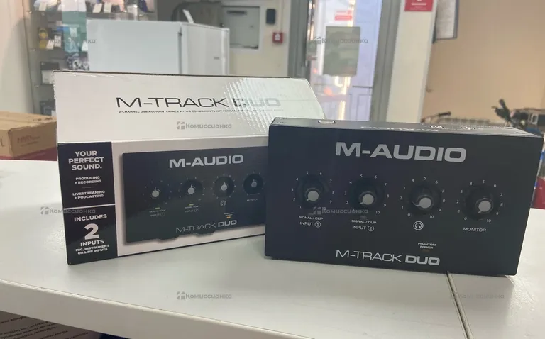 Внешняя звуковая карта M-Audio M-Track duo