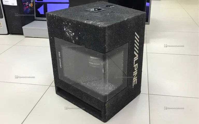 Сабвуфер  alpine SBG-1244BP
