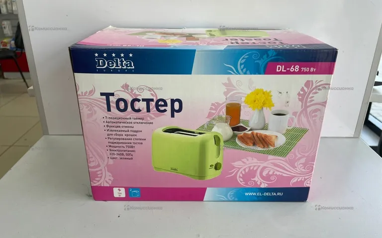 Тостер Delta DL-68