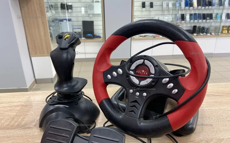 Игровой руль Oklick W-4