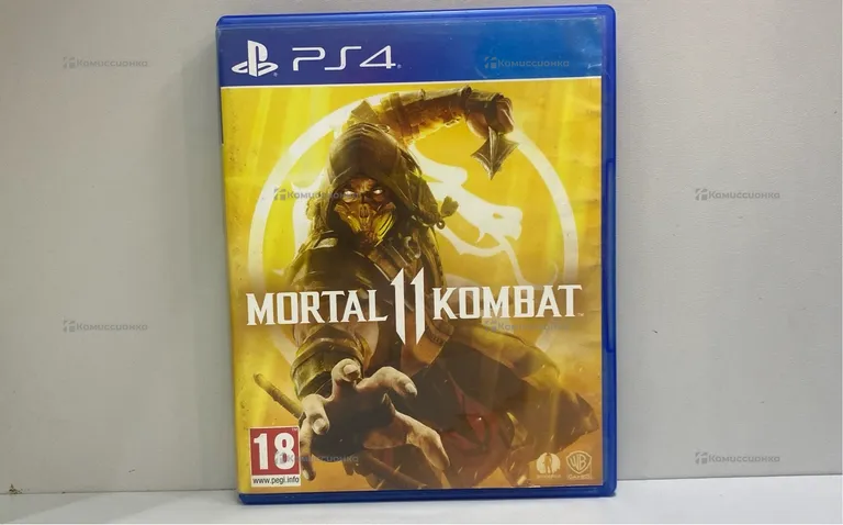 Диск на PS4 Mortal Combat 11