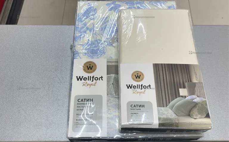 Комплект постельного белья Wellfort 2x САТИН