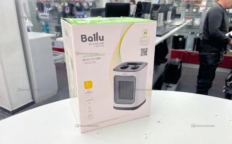 Тепловентилятор Ballu bfh/c-0118w