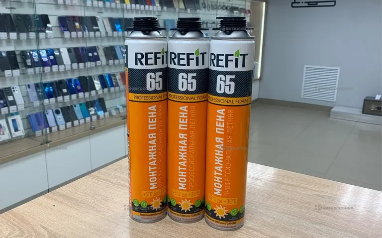 Пена монтажная refit 65 3шт