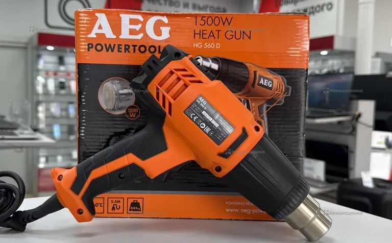 фен строительный для пвх AEG  HG560D