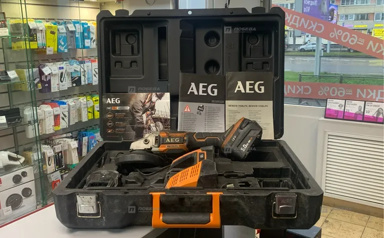 УШМ AEG BEWS18-125BL