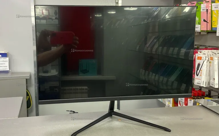 Монитор широкоформатный диагональ 24". Разъёмы VGA и HDMI,  1920x1080 FullHD