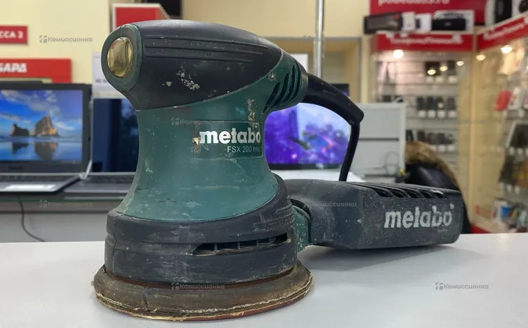 Эксцентриковая шлифмашина metabo FSX 200 Intec