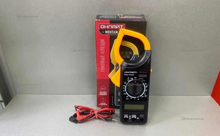 Токовые клещи Онлайт OMT-Kt01-266f