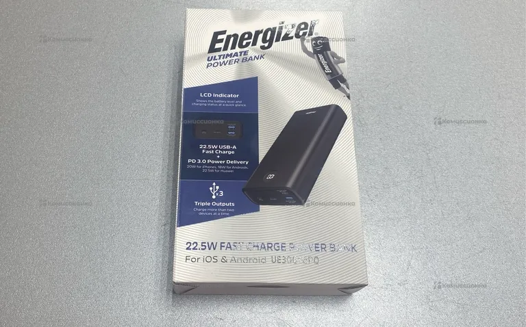 Power Bank  Energizer 30000mah