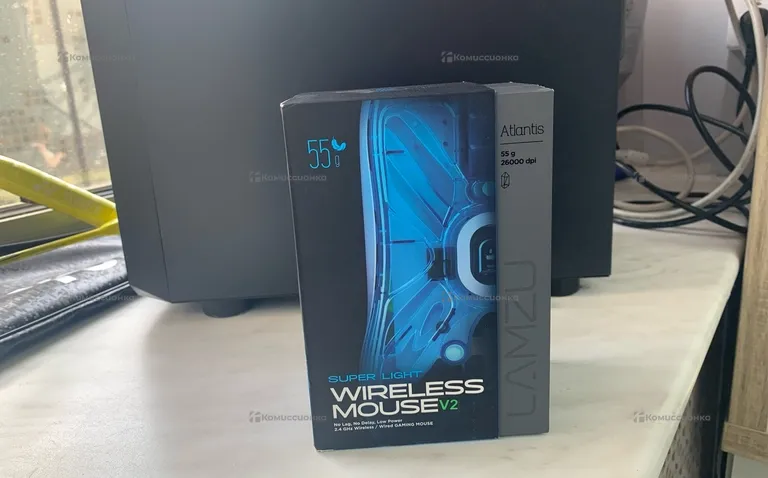 Мышь игравшая Seper light wireless mouse 2.4 ghz