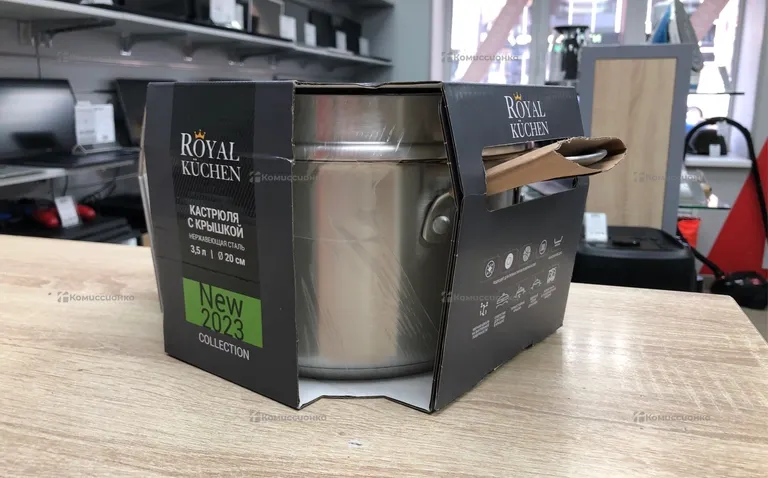 Кастрюля с крышкой Royal Kuchen 3.5л