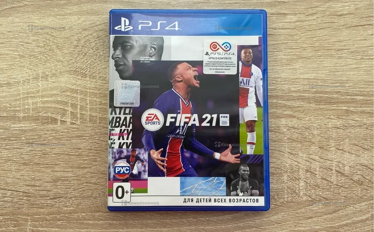 Диск для PlayStation 4 fifa 21