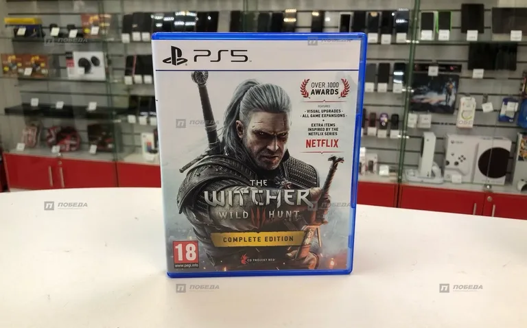 PS5 диск The Witcher 3