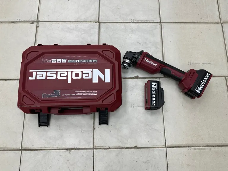 Акамулятроная УШМ  NeoLaser NAG-125-ACCUM2