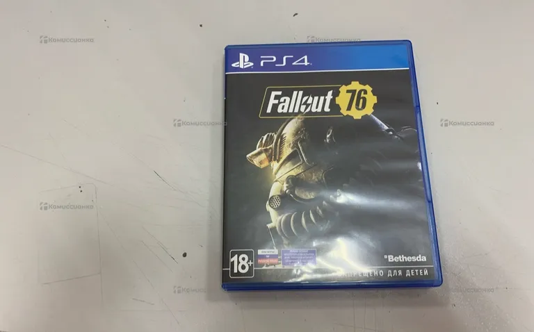 диск  fallout 76 ps4
