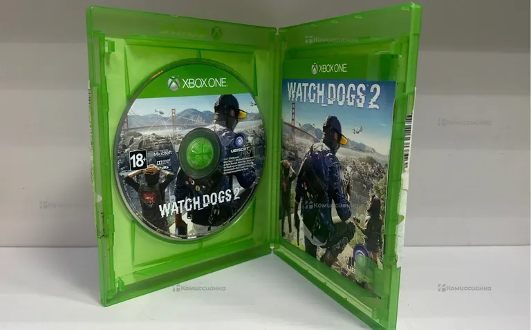 Xbox one диск Watch dogs 2