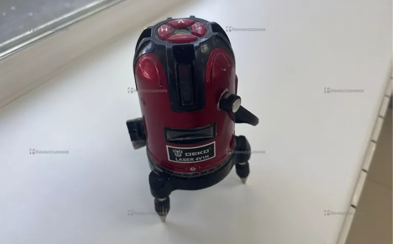 Лазерный уровень Deko Laser 4V1H Red