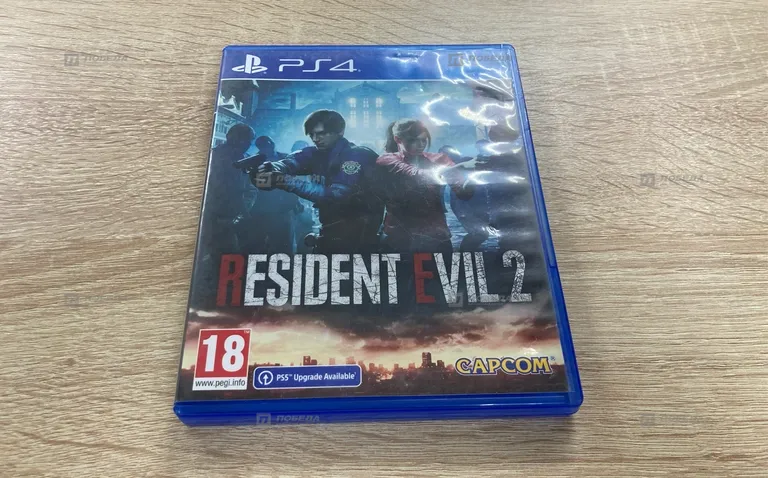 PS4. диск RESIDENT EVIL 2