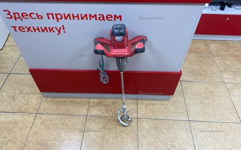 Строительный миксер ЗУБР МР-1400-2