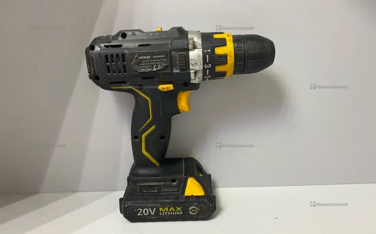 Аккумуляторная дрель-шуруповерт DEKO GCD20DU3