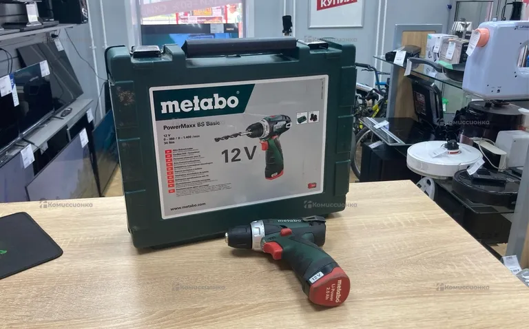 Шуруповерт Metabo PowerMaxx BS.