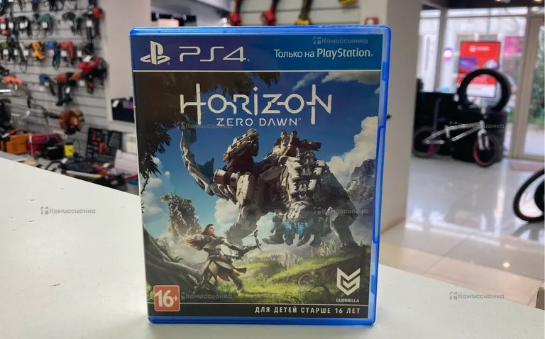 PS4. Slim Диск Horizon Zero Dawn