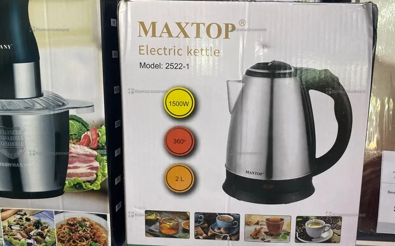 Чайник электрический MAXTOP 2522-1 металл