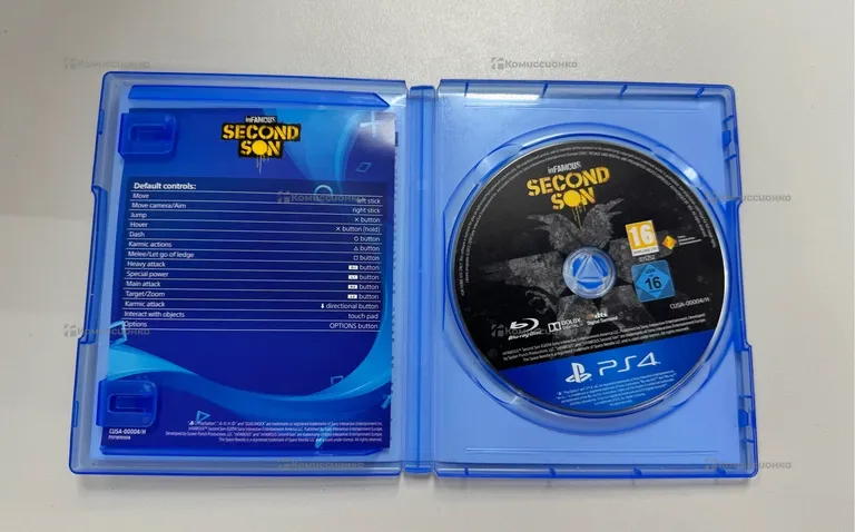 PS4. диск SECOND SON
