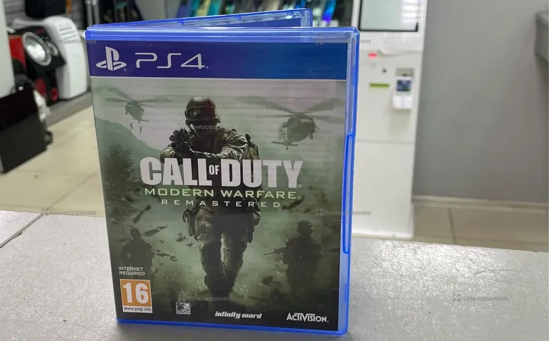 PS4. Call of Duty Modern Warfare Remastered