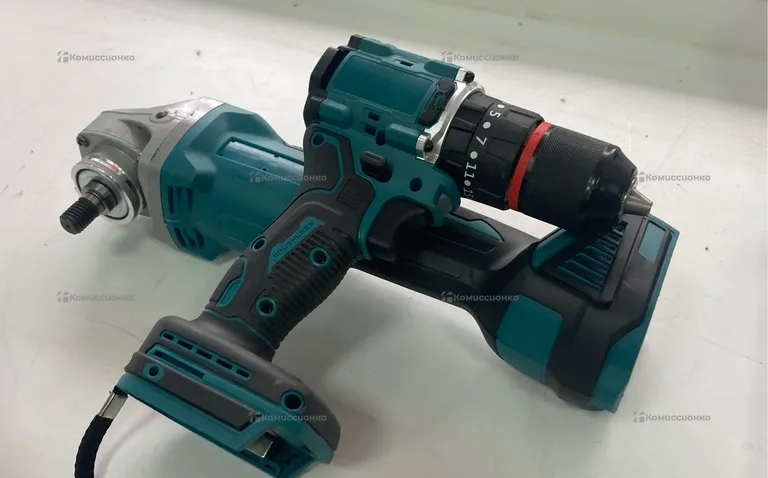 Набор 2в1 УШМ+Шуруповерт Makita реп.