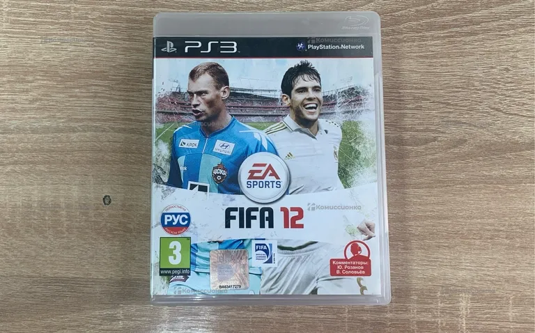 Диск для PS3. fifa 12 ps3