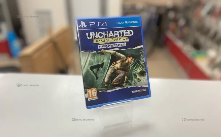 PS4. диск uncharted Drakes Fortune