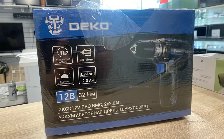 Аккумуляторная дрель-шуруповерт ZKCD12V Pro 2