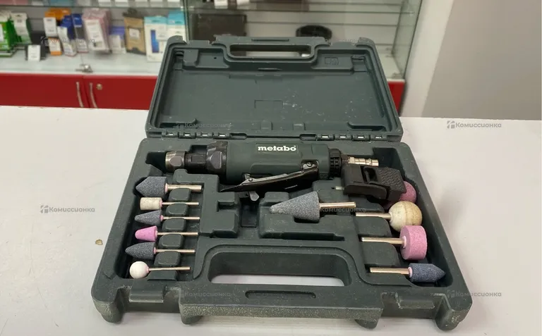 Прямая пневмошлифмашина Metabo DG 25 Set
