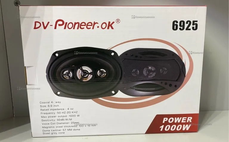 Авто колонки DV-Pioneer.OK 6925