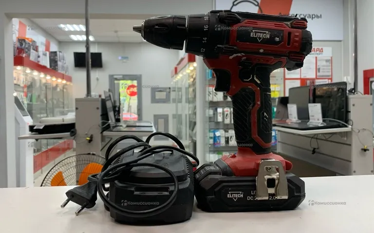 Шуруповерт elitech ДА-20-2СЛ