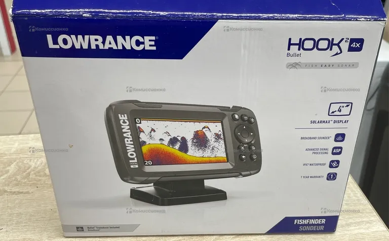 Эхолот lowrance hook2-4x bullet