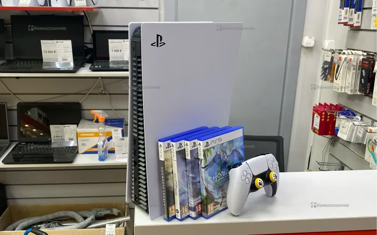 Приставка Sony Sony PlayStation 5 825ГБ С дисковод