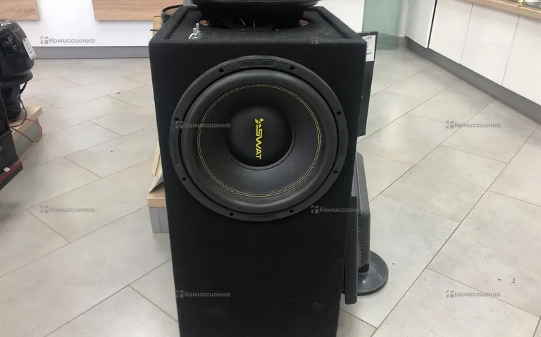 Сабвуфер автомобильный Swat Black