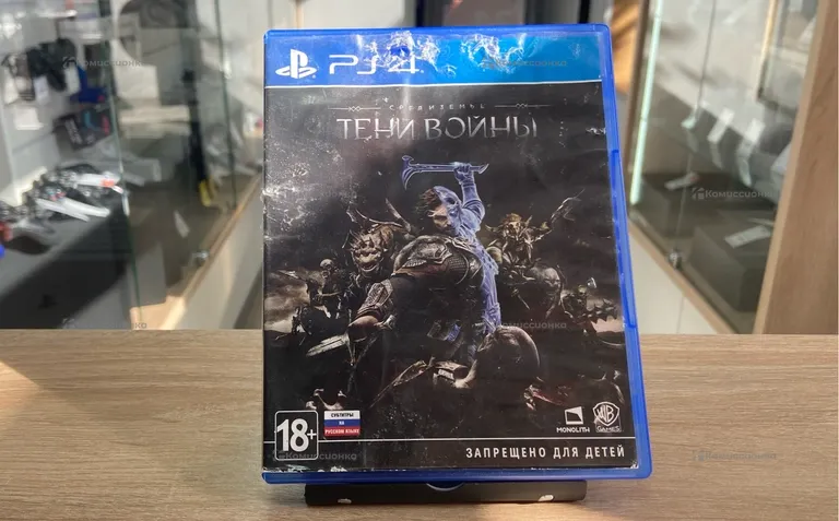 PS4. Диск PS4 Средиземье Тени Войны