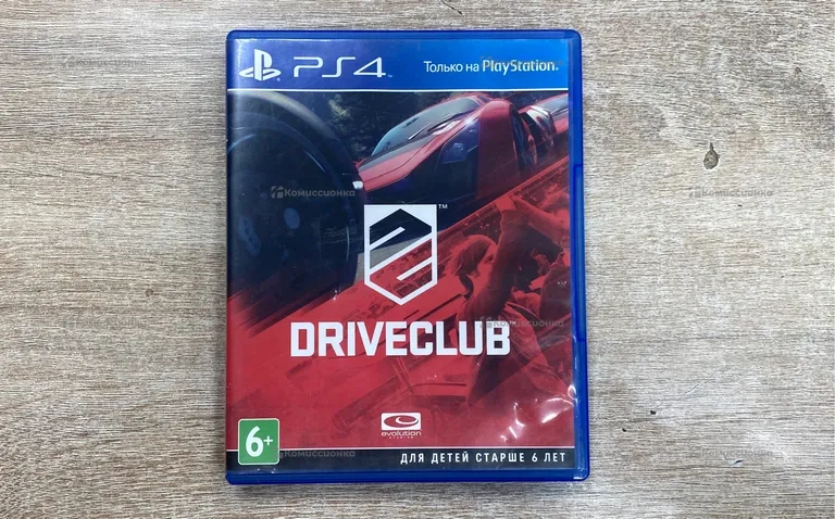 PS4. Диск DriverClub