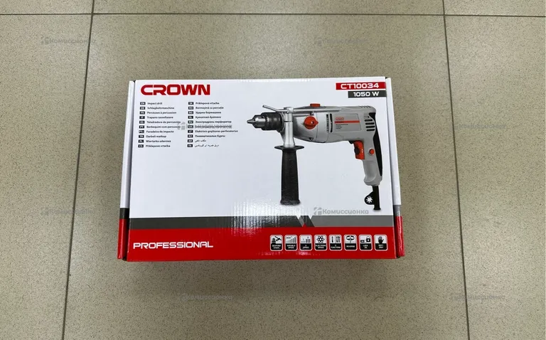 Ударная дрель CROWN CT10060
