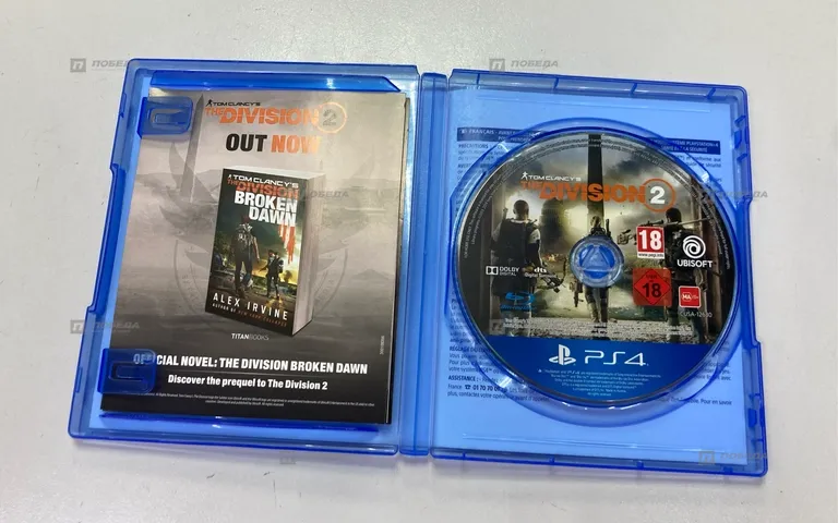 PS4. Диск Tom Clancys The Division 2