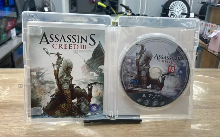 PS3. диск assassins creed 3