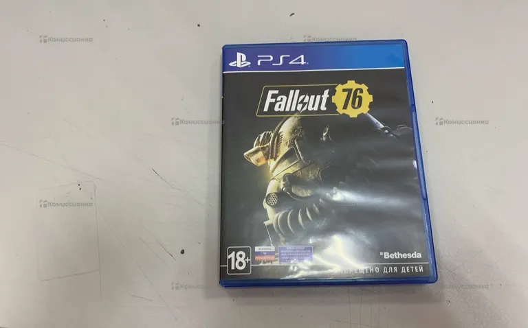 диск  fallout 76 ps4