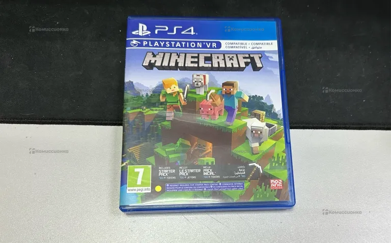диск ps4 Minecraft
