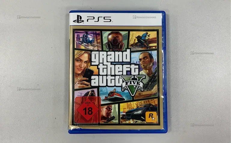 Диск PS5  grand theft Auto5