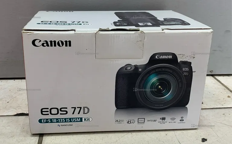 Фотоаппарат  canon eos 77d